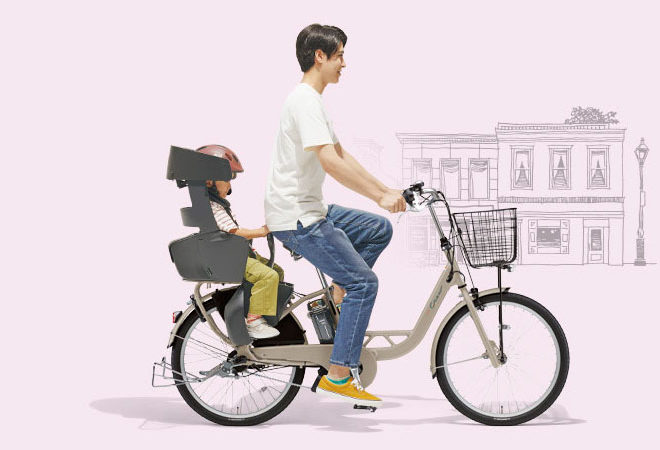 子ども乗せ電動アシスト自転車「PAS Crew」2023年モデル